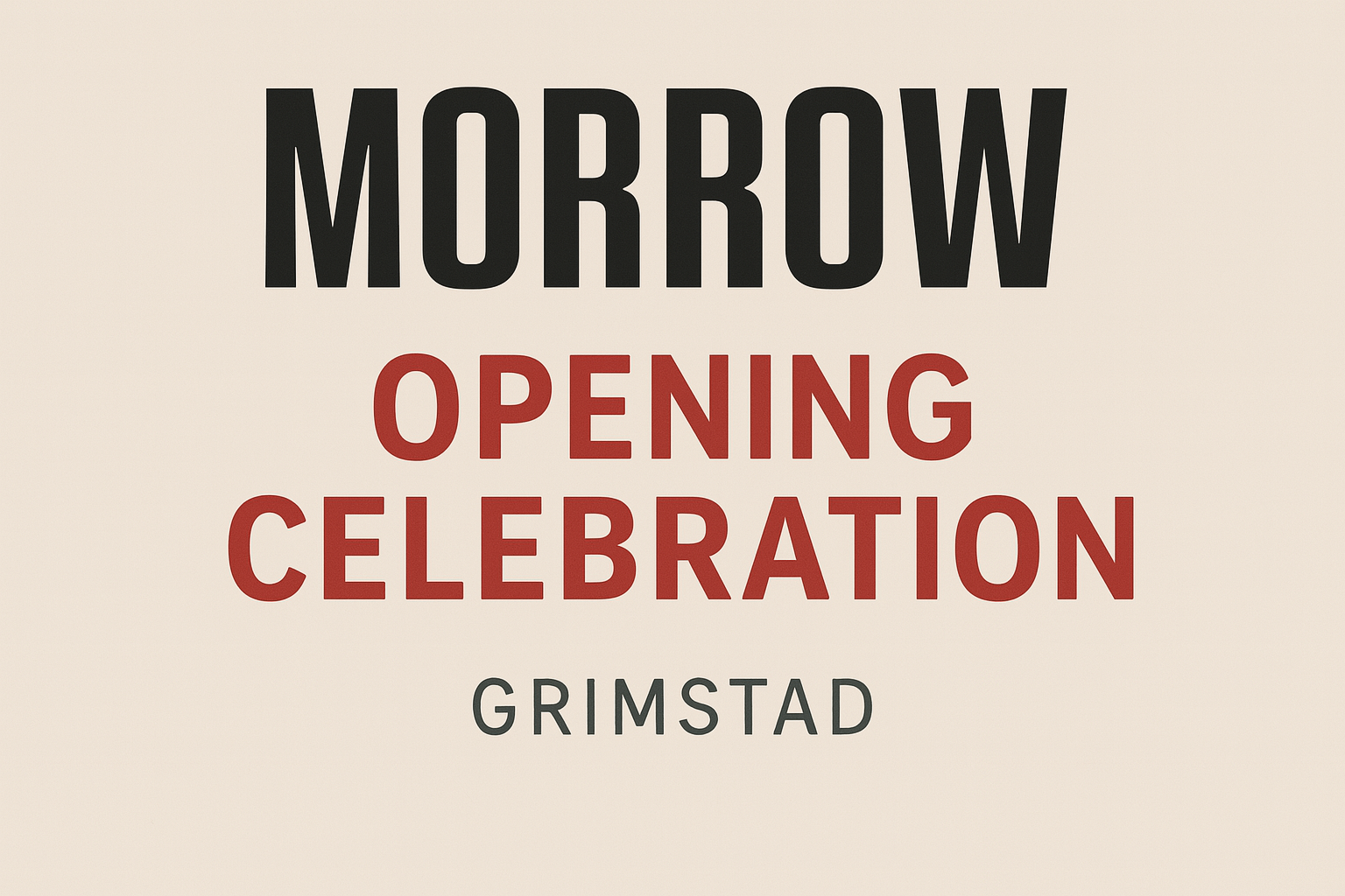 Morrow Opening Celebration